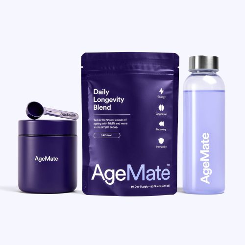 AgeMate Daily Longevity Blend Single Welcome Pack BlueBG 39087642 defb 4dfe 9fe2 f879c614a318