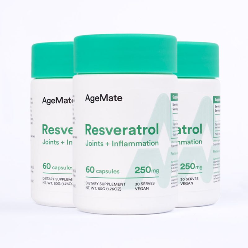 Resveratrol caps three